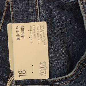 A.n.a mid rise jeggings